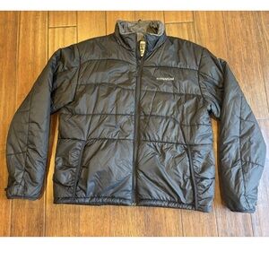 Columbia Titanium Jacket Mens XL Black Insulated Waterproof Full Zip Puffer Snow